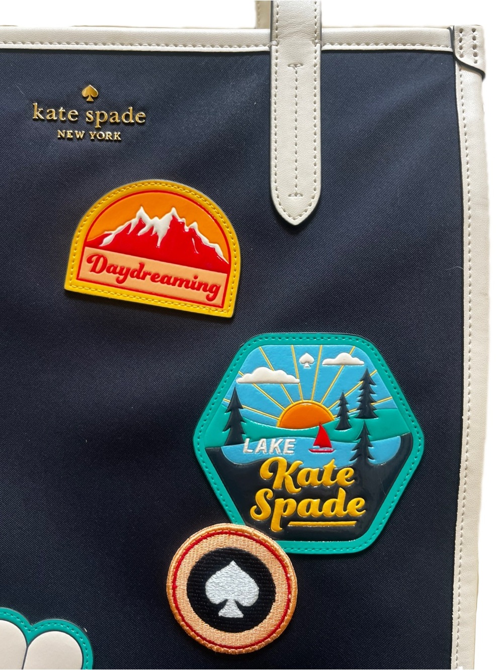 Kate Spade Day Tripper Navy Patch Tote - Picture 6 of 16